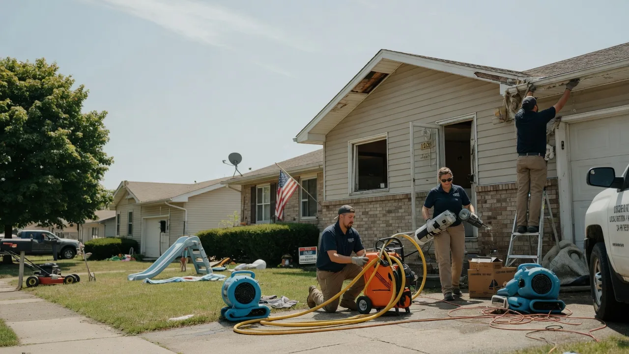 Water Damage Restoration in Mapleton, ND near me